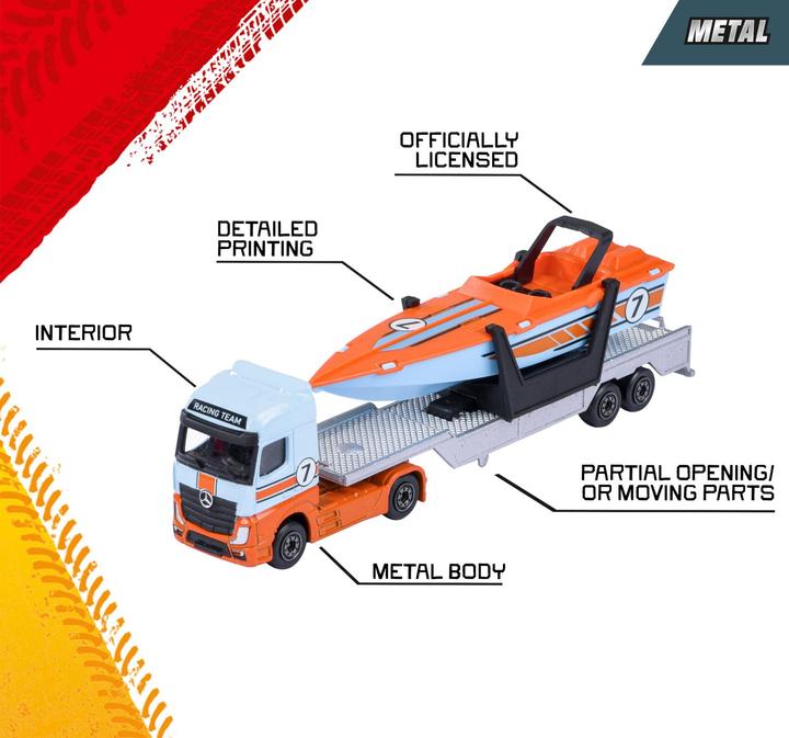 Produktbild Majorette City Transporter, 8-sort.
