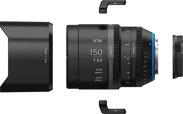 Produktbild Irix Cine Lens 150mm Macro 1:1 T3.0 for Fuji X (Metric)
