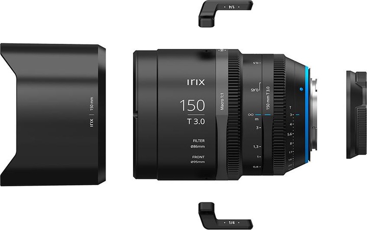 Image du produit Irix Cine Lens 150mm Macro 1:1 T3.0 pour Fuji X (métrique)