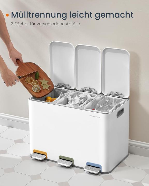 Produktbild Songmics Abfalleimer (45 l)