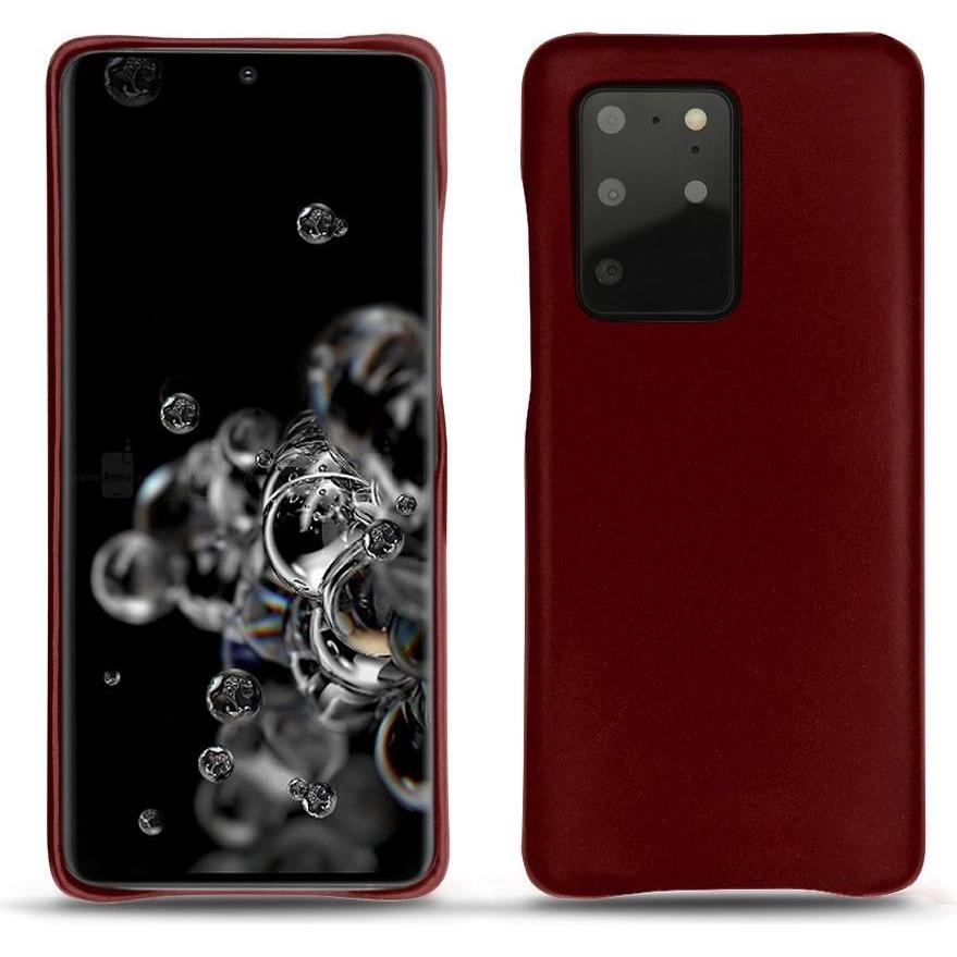 Noreve Lederschutzhülle (Samsung Galaxy S20+ 5G), Smartphone Hülle, Rot
