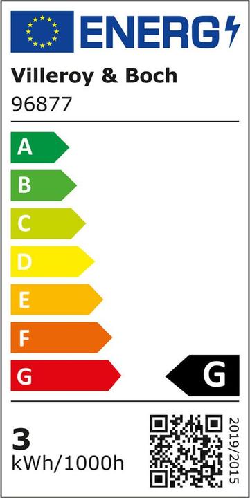 Energie-Label Villeroy & Boch Neapel 2.0 (185 lm)
