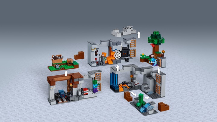 Produktbild LEGO Abenteuer in den Felsen (21147, LEGO Minecraft)