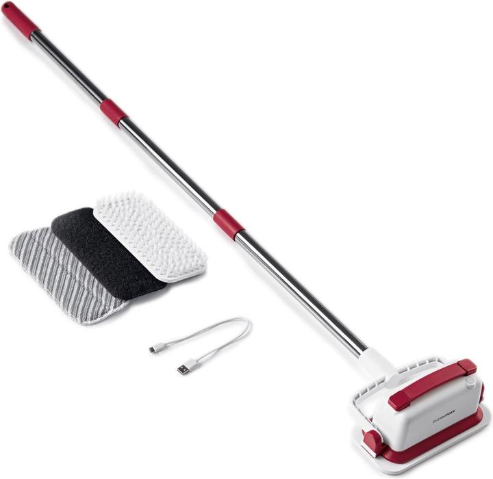Produktbild CleanMaxx Reinigungsbürste Inkl. 3 Aufsätzen, 4 V USB-C (1 Stk.)