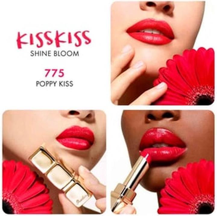 Actual product image Guerlain KK 21 Shine Bloom Lips 775 POPPY KISS R1 (775 Poppy Kiss)