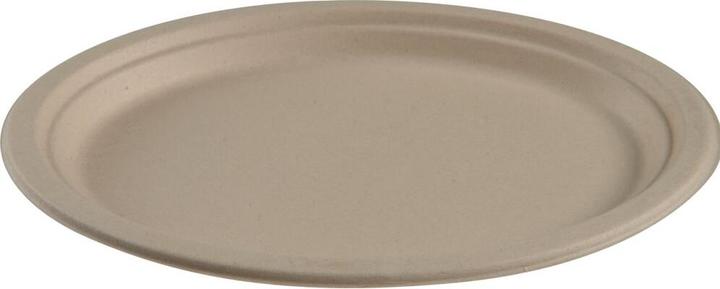 Abena Fiber plate, Gastro, 19x26cm, nature, sugar cane, oval (25 x)