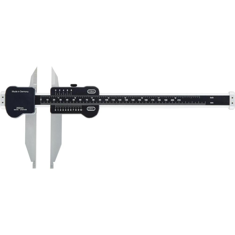 Fortis, Messlehre, Messschieber Werkstatt mit Spitze 300mm (30 cm)