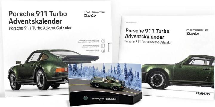 Actual product image Porsche 911 Turbo Adventskalender