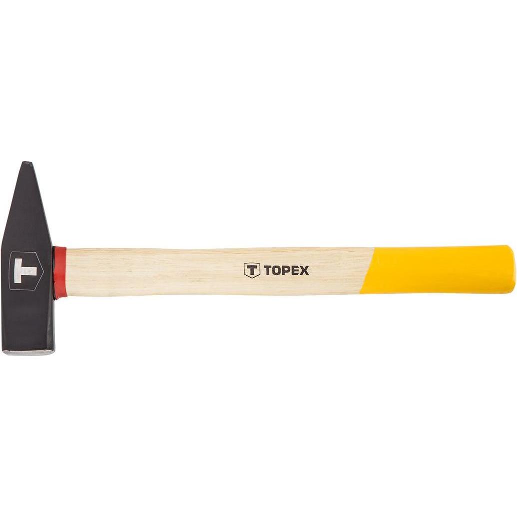 Topex, Hammer, Schlosserhammer mit Holzstiel 500g 313mm (2105-XT) (500 g)