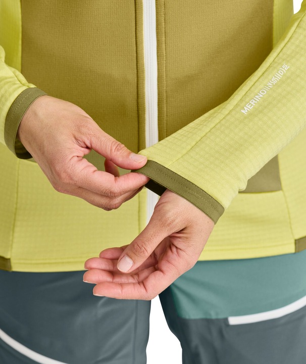 Actual product image Ortovox Women's Fleece Grid Hoody (S)