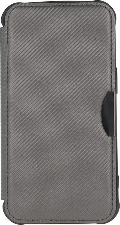 Actual product image OEM Smart Carbon case for Samsung Galaxy S23 FE silver (Samsung Galaxy S23 FE)