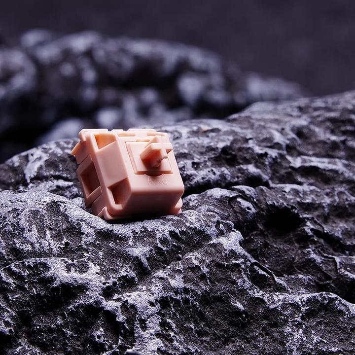 Immagine prodotto Akko CS POM Rosa Interruttori, meccanici, 3 pin, lineari, stelo MX, 45g - 45 pezzi