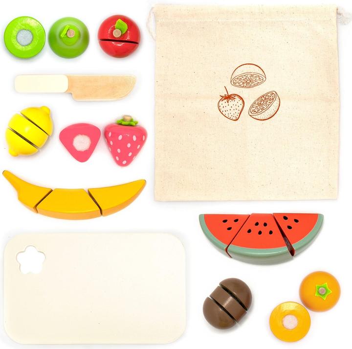 Actual product image UMU Wooden Cutting Fruit