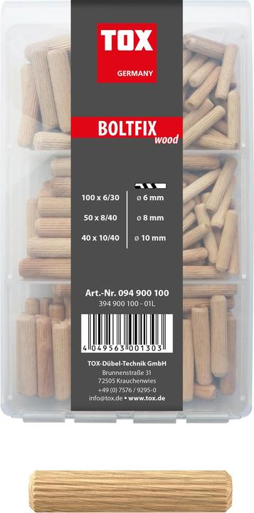 Actual product image Tox Dowel Boltfix assortment 190 pieces (190 pcs.)