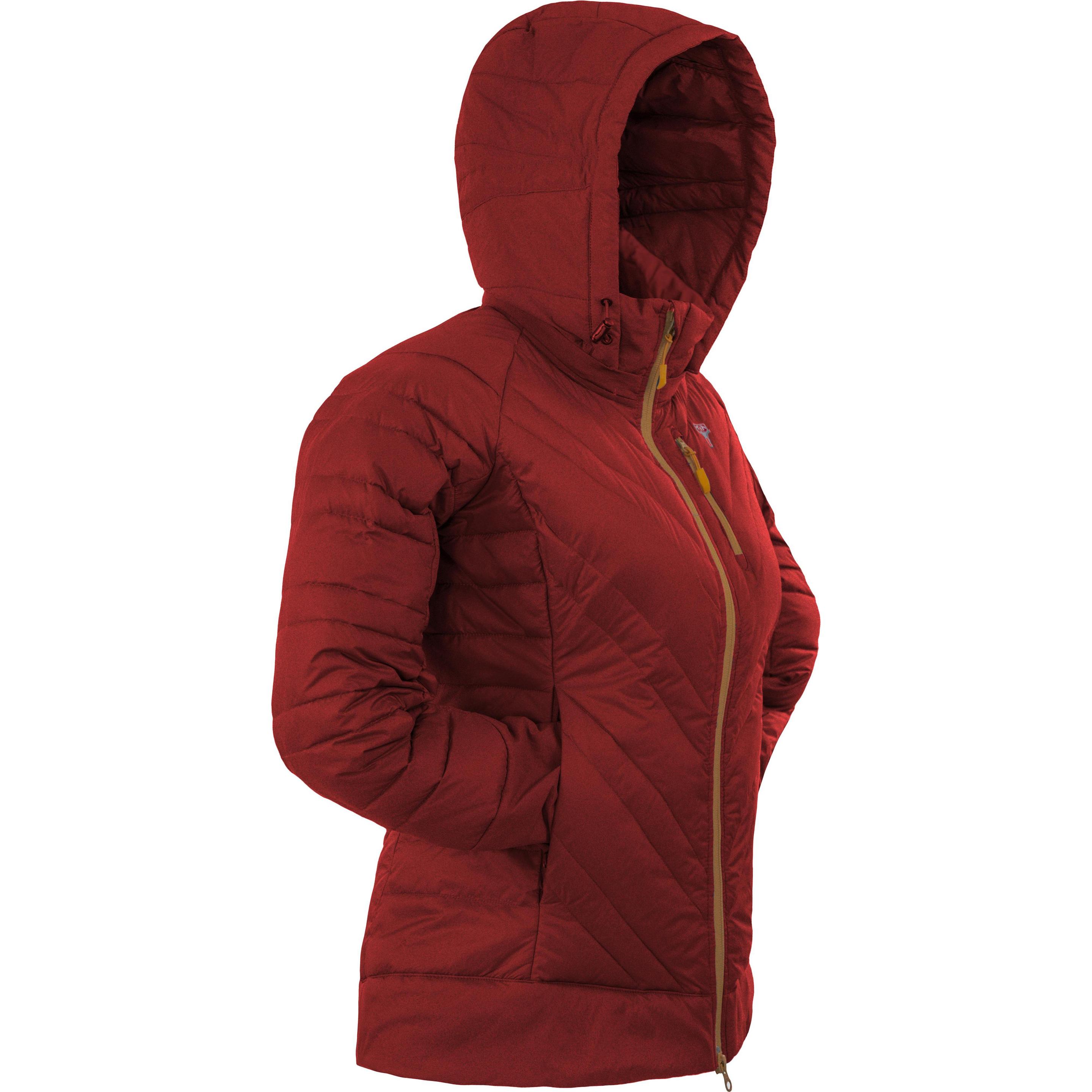 Thumbnail - Grüezi Bag, Damen, Jacke, Women's Lightful DownWool Jacket (XL), Rot, XL