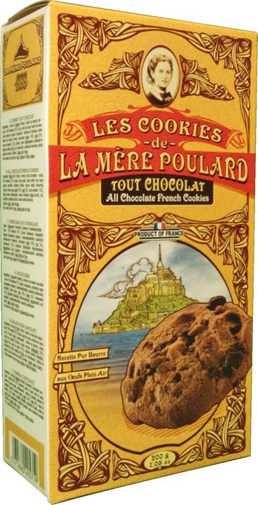 Image du produit Mère Poulard Cookies chocolat (12 pcs, 200 g)