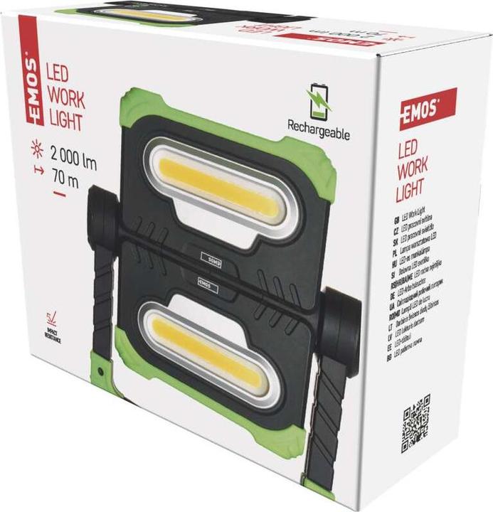 Produktbild Emos Aufladbarer COB LED-Strahler P4536, 2000 lm, 8000 mAh (2000 lm)