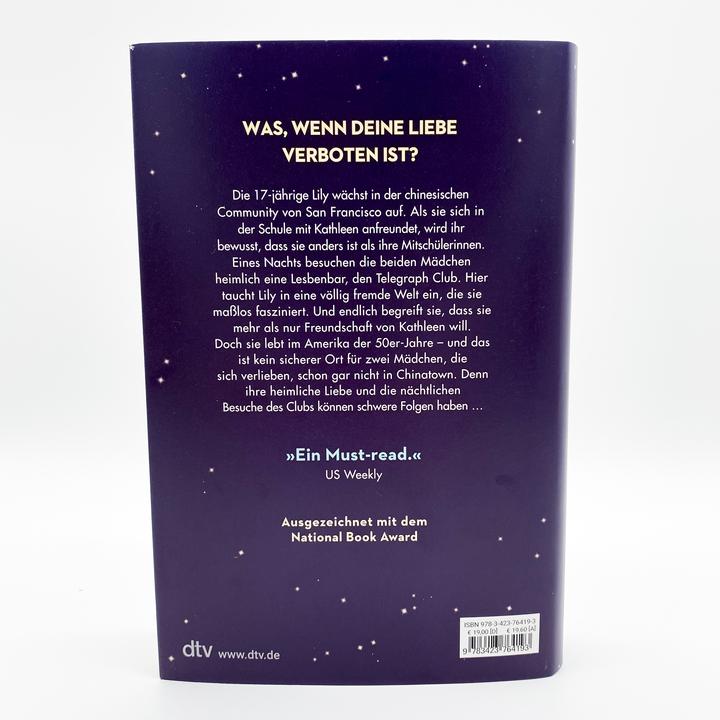 Actual product image Last night at the Telegraph Club (German, Beate Schäfer, Malinda Lo, 2023)