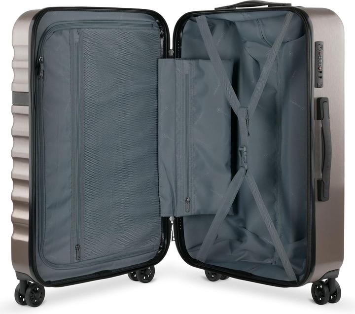 Immagine prodotto Bugatti Set di valigie Corium a 4 ruote 3 pezzi. (227 l)