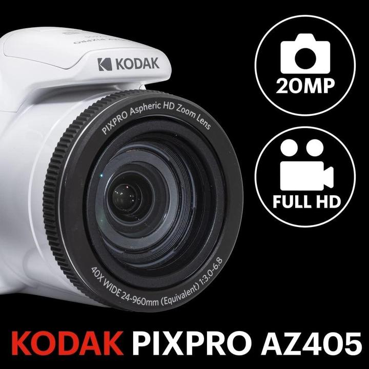 Actual product image Kodak 40x Optical Zoom 20MP Digital Camera with Full HD Video and Image Stabilization (20 Mpx)