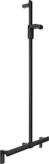 Keuco Doucheglijstang AXESS zwart mat 700/1300mm