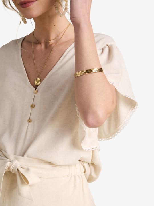 Produktbild Envie de Fraise Bluse mit Leinen für Schwangerschaft und Stillzeit