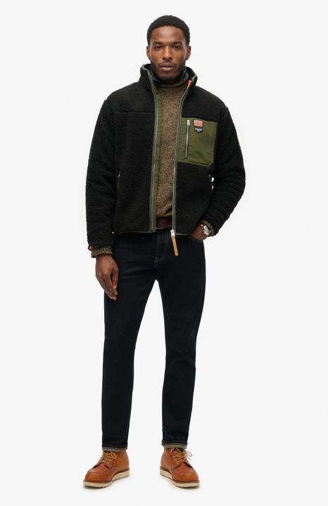 Immagine prodotto Superdry Vintage Retro Fleecejacke mit durchgehendem Reissverschluss (M)