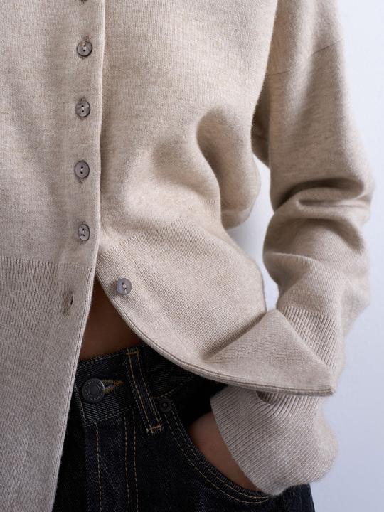 Actual product image Spokey Normal geschnitten V-Ausschnitt Strickjacke Strickjacke (XS)