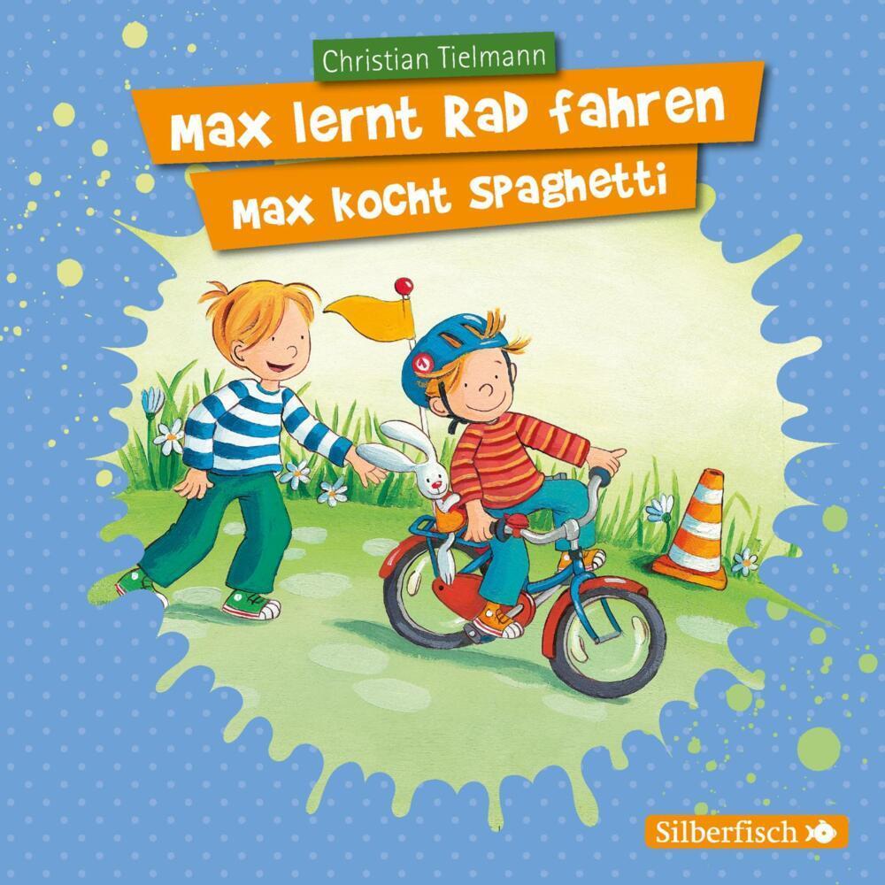 Max lernt Rad fahren/Max kocht Spaghetti, Hörbücher von Christian Tielmann