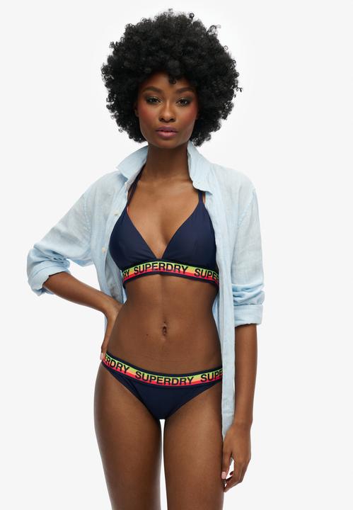 Image du produit Superdry Haut de bikini triangle à logo (XS)