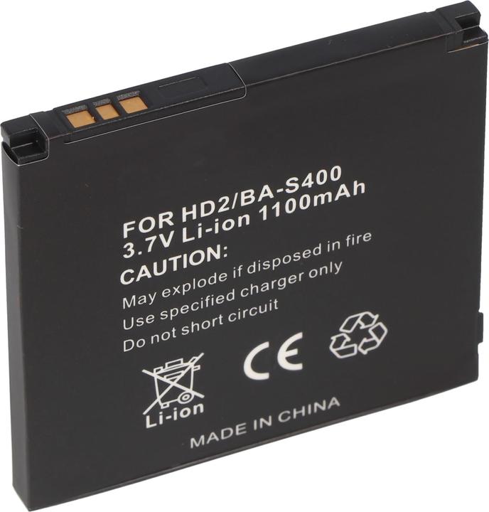 Immagine prodotto HTC Batteria HD 2, HD2, BA S400, HD 7 (1 pz., Specifico del dispositivo, 1000 mAh)