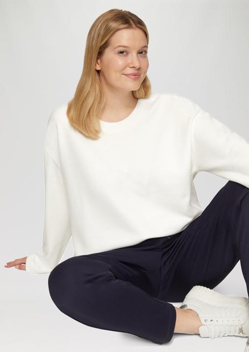 Immagine prodotto S.Oliver Sweatshirt Weiches Sweatshirt mit überschnittenen Schultern (44)