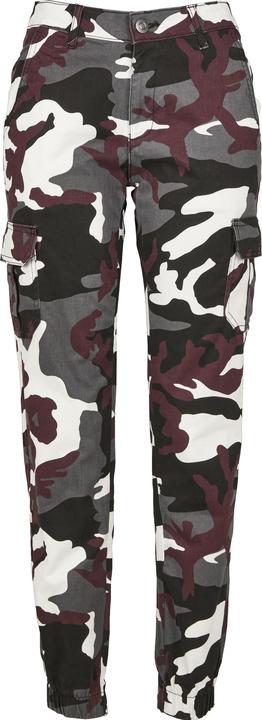 Image du produit Urban Classics Ladies High Waist Camo Cargo Pants (30)