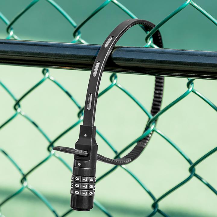 Produktbild Rockbros 3240001001 bicycle lock for 0.5 m combination - black (50 cm)