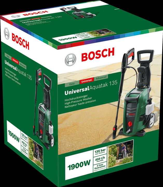 Actual product image Bosch Home & Garden Universal Aquatak 135 (Electrical connection)