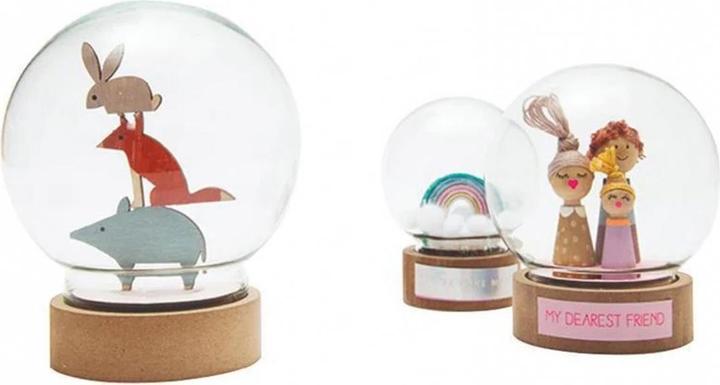 Actual product image Rico Design Glass balls decoration with base