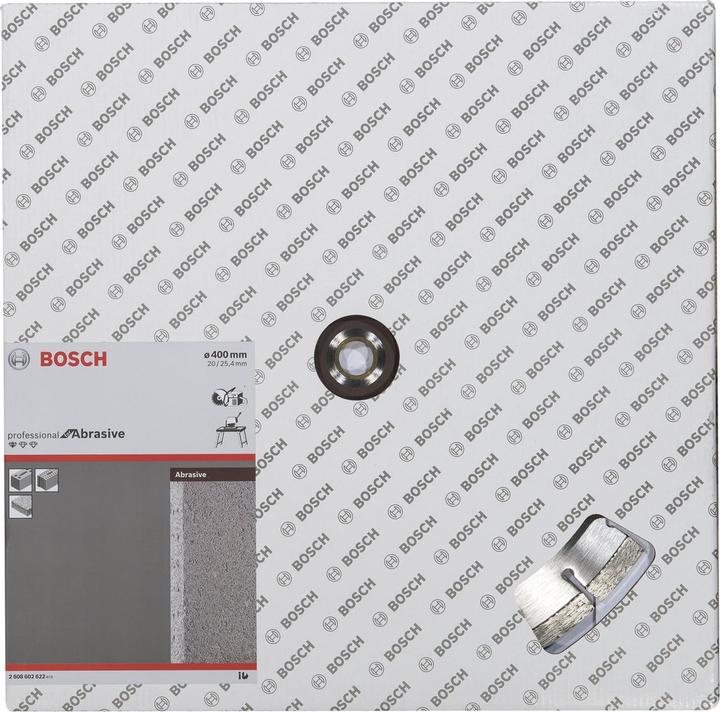 Produktbild Bosch Professional Zubehör Diamanttrennscheibe Standard for Abrasive, 400 x 20,00/25,40 x 3,2 x 10 mm