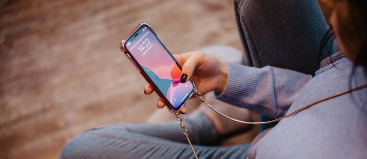 Produktbild Evelatus A30s Case with rope Black (Samsung Galaxy A30s, Samsung Galaxy A50s, Samsung Galaxy A50, TCL A30, Samsung A20)
