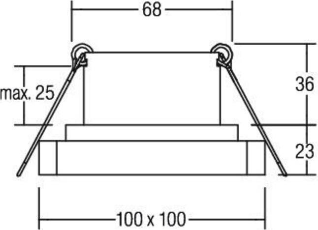 Produktbild Brumberg LED-Einbauleuchte (960 lm)