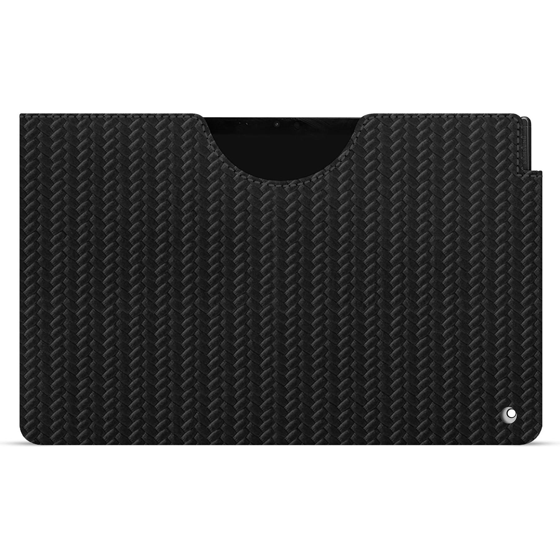 Noreve Lederschutzhülle (Galaxy Tab S9), Tablet Hülle, Schwarz