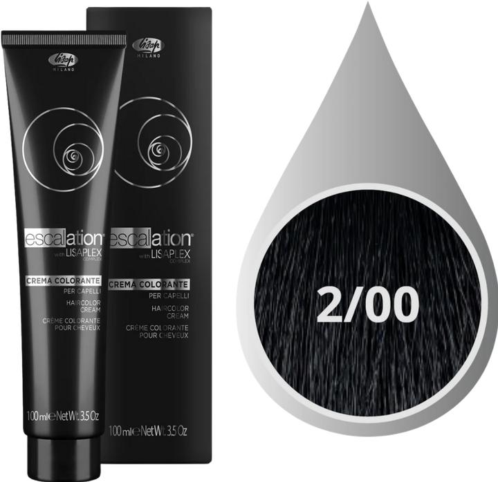 Immagine prodotto Lisap Escalation 2/00 Nero Marrone 100ml (Marrone, nero)