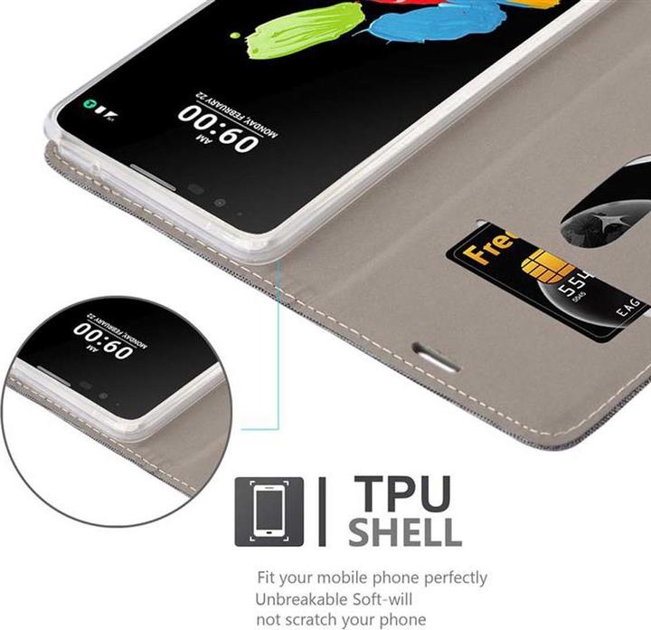 Actual product image Cadorabo Book Jeans Optics Cover (LG Stylus 2)