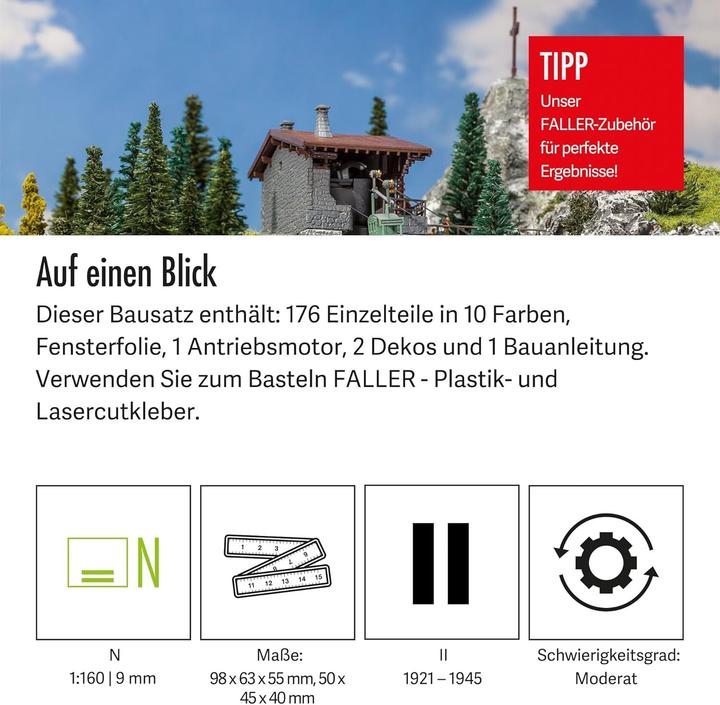 Produktbild Faller 232372 N Material- und Persone