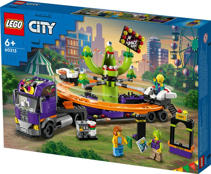 Produktbild LEGO LKW mit Weltraumkarussell (60313, LEGO City)