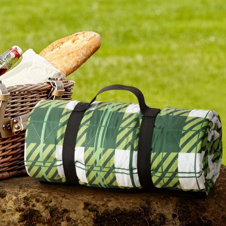 Actual product image Eurofirany BLANKET/PICNIC/2 130X145 GREEN+W