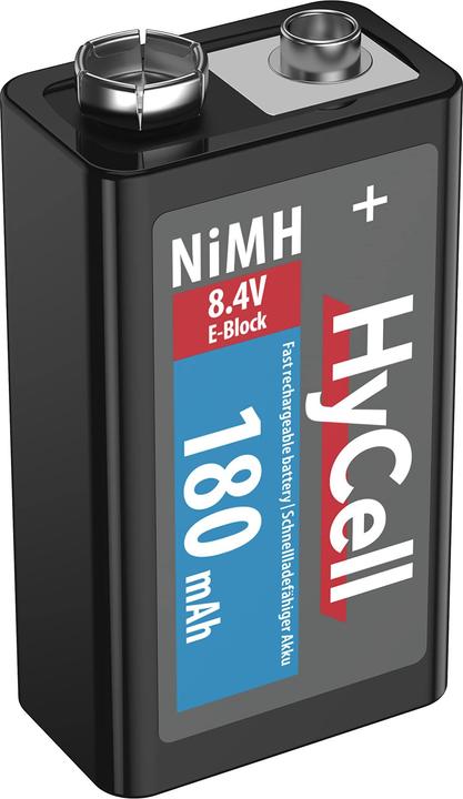 Produktbild HyCell 9 V Block-Akku NiMH 6LR61 150 (1 Stk., 9V Block, 150 mAh)