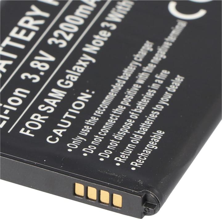 Actual product image AccuCell Battery Samsung Galaxy Note 3, Note III, B800BE, B800BU, with NFC