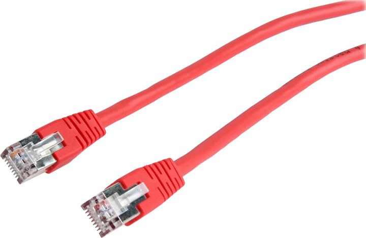 Actual product image Gembird PP6-0.5M/R Network cable Red 0.5 m Cat6 F/UTP (FTP) (F/UTP, CAT6, 0.50 m)