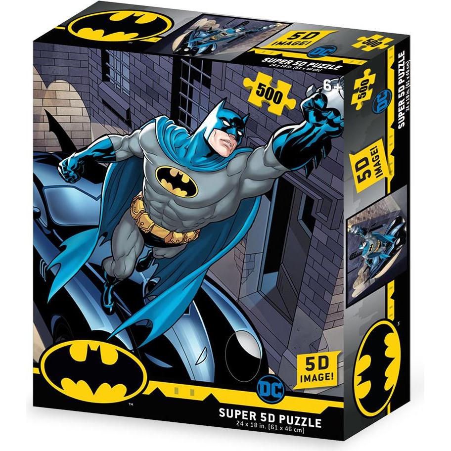 Grandi Giochi DC Batmobile 3D Puzzle 500 (500 Teile)