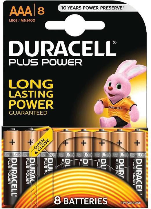 Produktbild Duracell Plus Power (8 Stk., AAA)